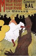 La Goulue,Dance at the Moulin Rouge, Henri de toulouse-lautrec